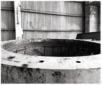 上、下架体止口配合面磨损